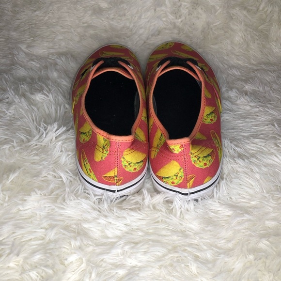 🌮Vans Taco Print Sneakers Men’s 10.5 Women’s 12 🌮 - Picture 7 of 16